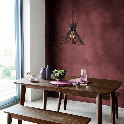 Visilica KIRP, E27, crna