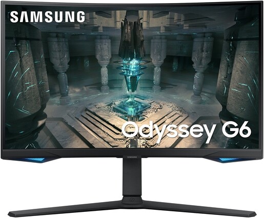 Samsung 27" Odyssey G6 Gaming monitor LS27BG650EUXEN, VA 2K/QHD, 240Hz, 1ms, AMD FreeSync Premium Pro, 2x HDMI, DisplayPort, 2x USB, Pivot, Zvučnici, Zakrivljen