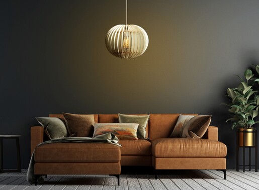 Visilica LIGHT, E27, bijela