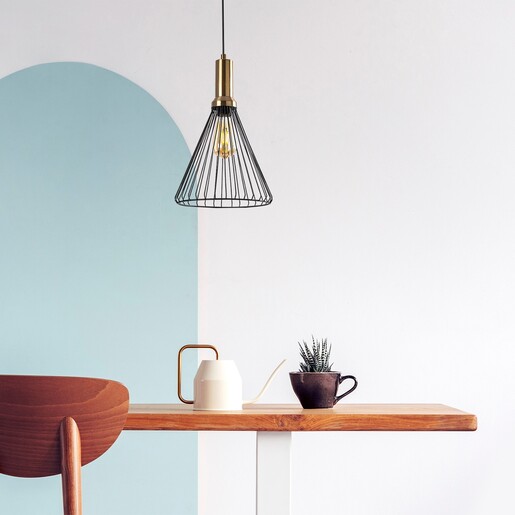 Visilica DEAR, E27, crna