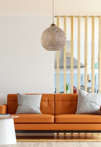 Visilica JUTA, E27, smeđa