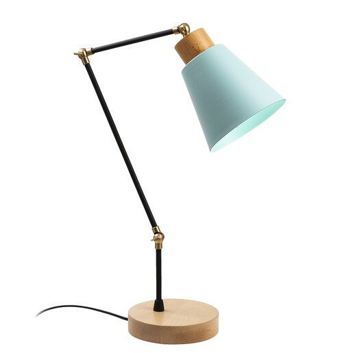 Stolna svjetiljka MANAGVATI, E27, tirkizna