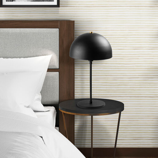 Stolna svjetiljka VARZAN, E14, crna