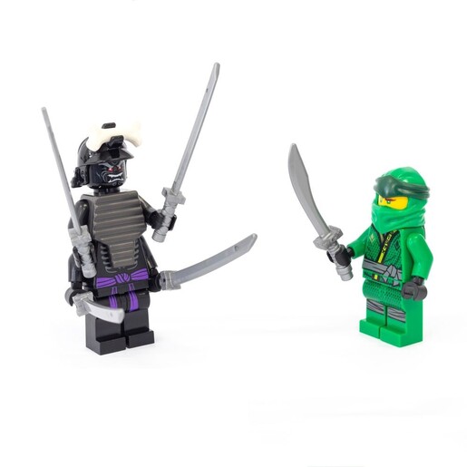 Lego Ninjago - Nova misija/Nove pustolovine/Garmadon protiv Lloyda  - kutija/3D scene + 2 knjige