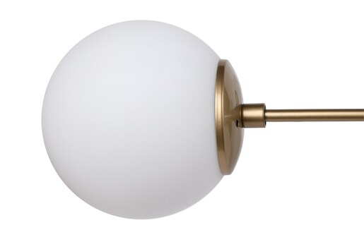 Visilica DAMAR, 6 x E27, zlatno/bijela