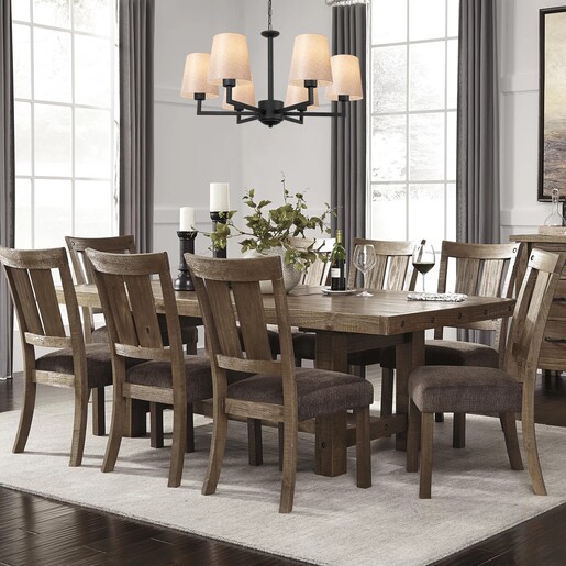 Visilica PROFILL, 6 x E27, crno/bež