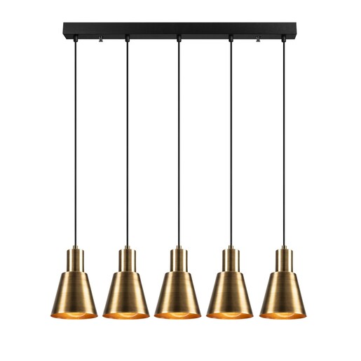 Visilica KEM, 5 x E27, antique