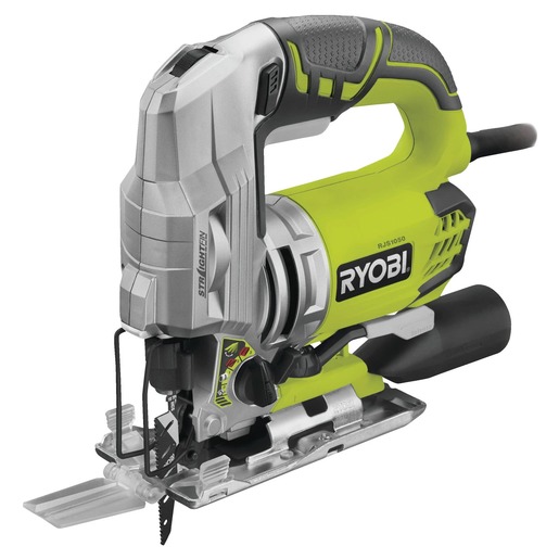 RYOBI ubodna pila RJS1050-K - Snaga 680W, masa: 2,2kg, rez u čeliku 12mm, rez u drvu 105mm, dužina hoda 23mm, masa 2,2kg, kofer