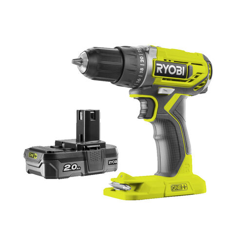 RYOBI akumulatorska bušilica-odvijač 18V R18DD2-220S - ONE+