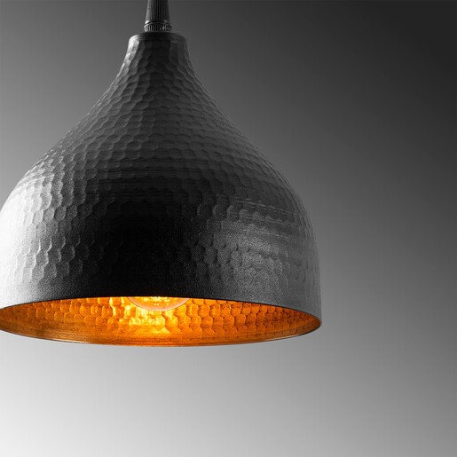 Visilica TATOO, E27, crna