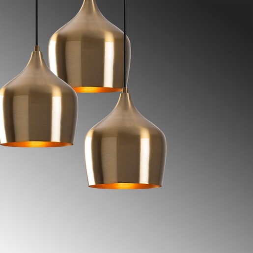 Visilica DOD 6277, 3 x E27, vintage