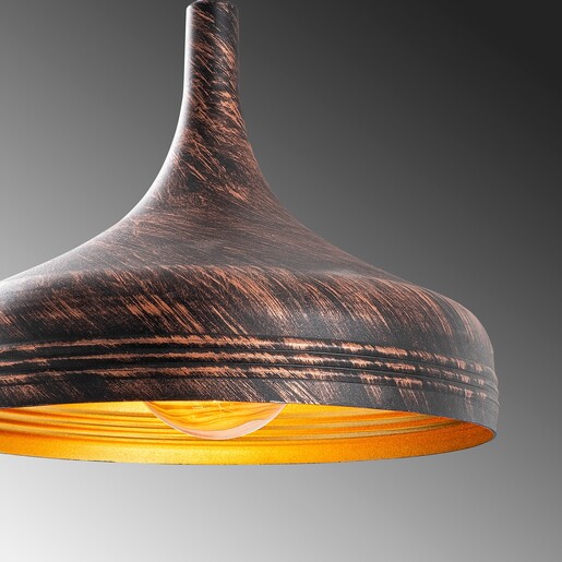 Visilica DODO, E27, bakrena