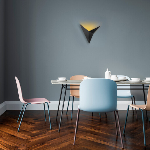 Zidna svjetiljka BIRD, G9, crna