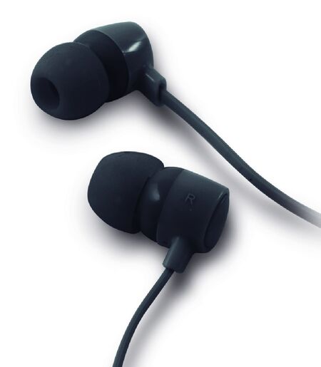 KSIX stereo slušalice s mikrofonom, Go&Play, crne