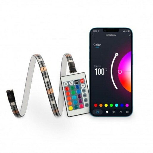KSIX, ColorLed TV traka, 16 RGB boja i 4 dinamička načina boja, daljinski, 3m