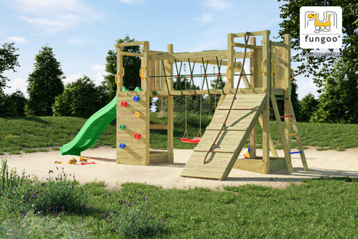 Fungoo drveno dječje igralište, set Maxi funny exposure