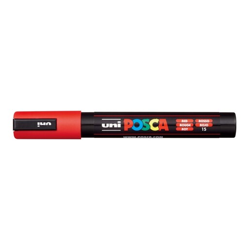 Flomaster marker Uni PC-5M Posca crveni