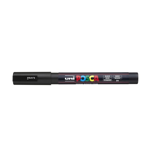 Flomaster marker Uni PC-3M Posca crni