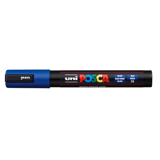Flomaster marker Uni PC-5M Posca plavi