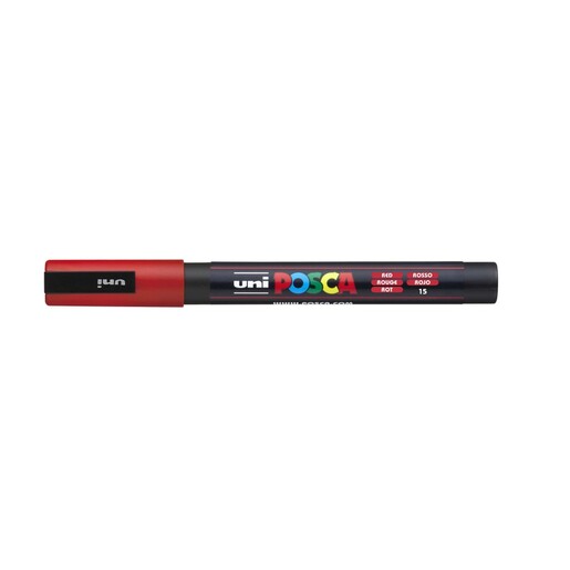 Flomaster marker Uni PC-3M Posca crveni
