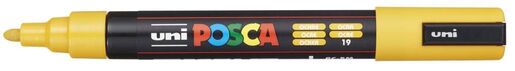 Marker Uni pc-5m Posca, oker