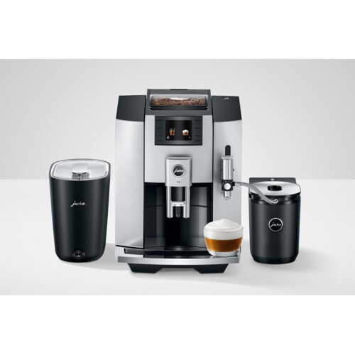JURA automatski aparat za espresso E8 Moonlight Silver