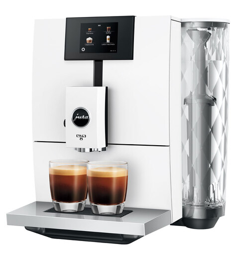 JURA automatski aparat za espresso Ena 8 Nordic White