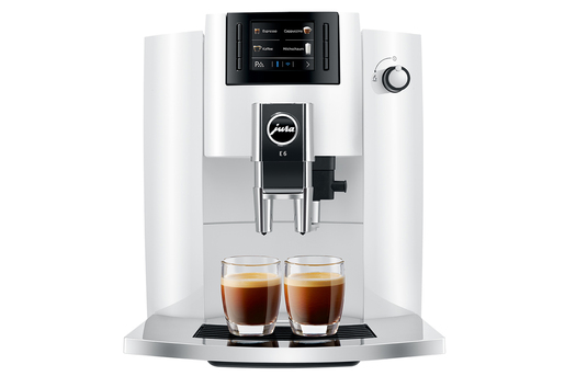 JURA automatski aparat za espresso E6 Piano White