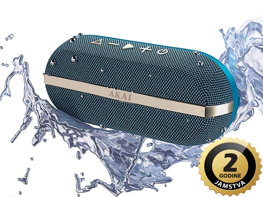 AKAI ABTSW-30B bluetooth zvučnik, plavi