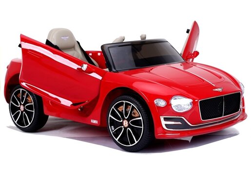Licencirani auto na akumulator Bentley, crveni lakirani