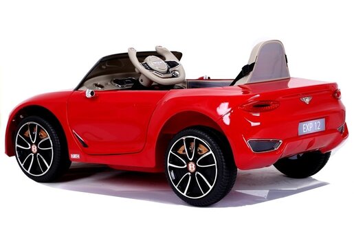Licencirani auto na akumulator Bentley, crveni lakirani