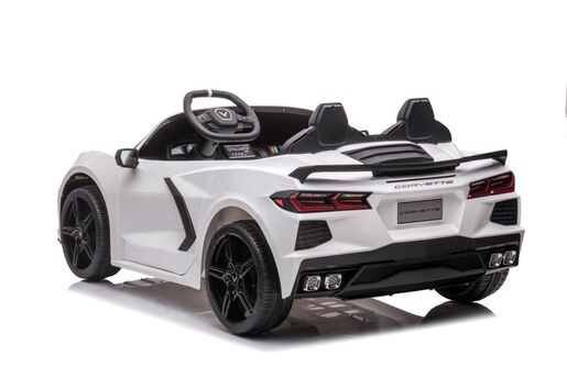 Licencirani auto na akumulator Corvette Stingray, bijeli