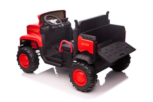 Auto na akumulator JC222, crveni