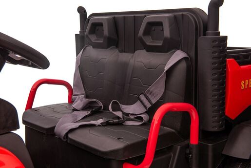 Auto na akumulator JC222, crveni