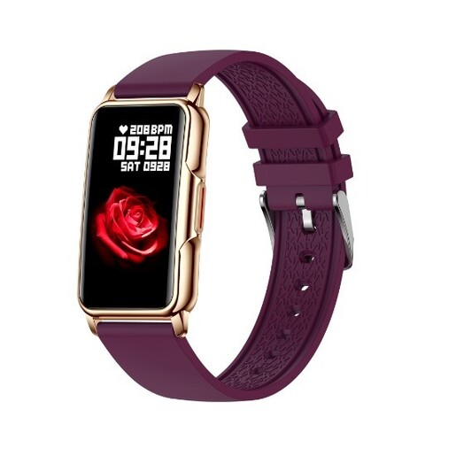 Moye Kronos Fit Buddy pametna narukvica, ljubičasta