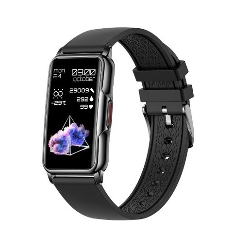 Moye Kronos Fit Buddy pametna narukvica, crna