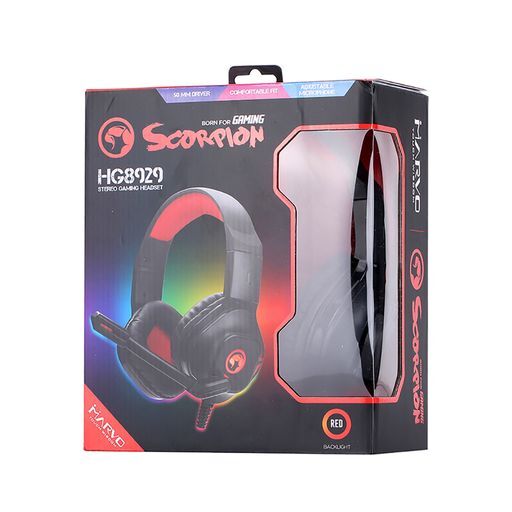 Marvo Scorpion HG8929 gaming slušalice, PS4/Xbox One, crne