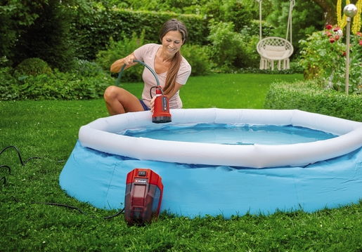 EINHELL akumulatorska potopna pumpa za čistu vodu GE-SP 18 LL Li-Solo