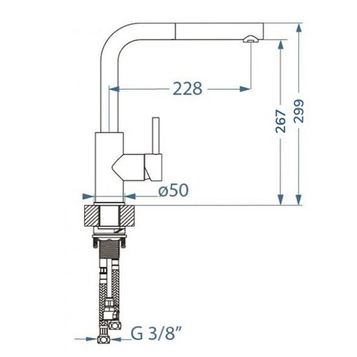 SHR Unico 500 sudoper + C02 Nero slavina, set