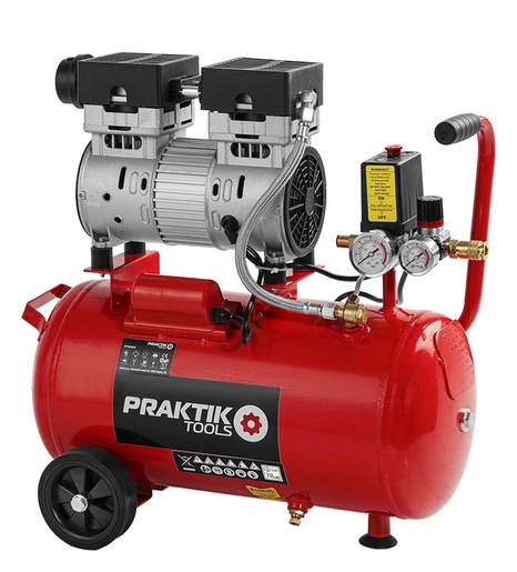 PRAKTIK Tools Q LINE Kompresor 24L - PTQ124
