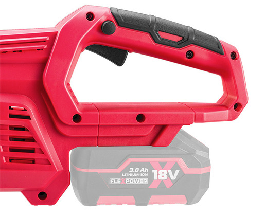 PRAKTIK Tools Q LINE Set aku lančana pila + baterija 3,0Ah + punjač - PTQ117 - FLEXPOWER