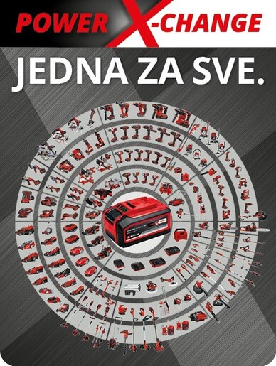 EINHELL  PXC starter kit, punjač i baterija 18V 6.0 Ah & 6A Booster Charger