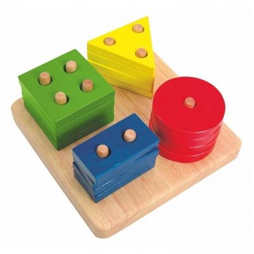 Drvena umetaljka oblici i boje