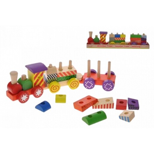 Drveni vlak - set