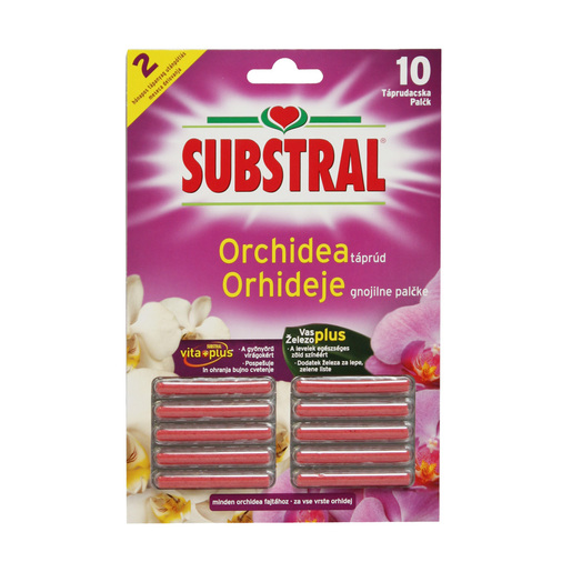 SUBSTRAL štapići za gnojenje orhideja, 10 komada