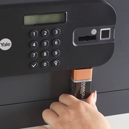 Yale trezor High Security Motorised Safe Home Fingerprint