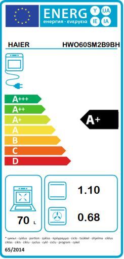 Haier pećnica HWO60SM2B9BH