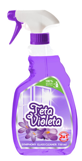 Teta Violeta sredstvo za čišćenje stakla Symphony, 750 ml