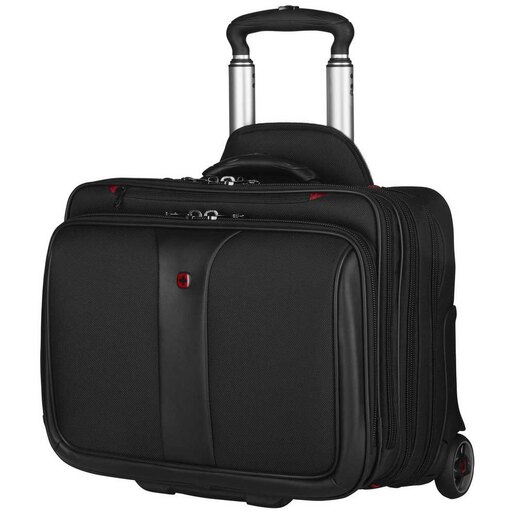Wenger Patriot 2, do 17 + dodatni slim case, do 15.6, crna, torba