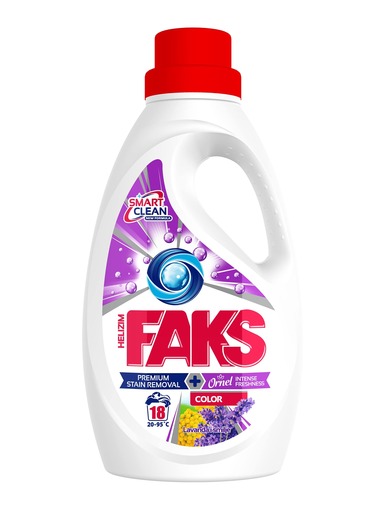 Faks gel Color lavanda i smilje, 18 pranja, 900 ml